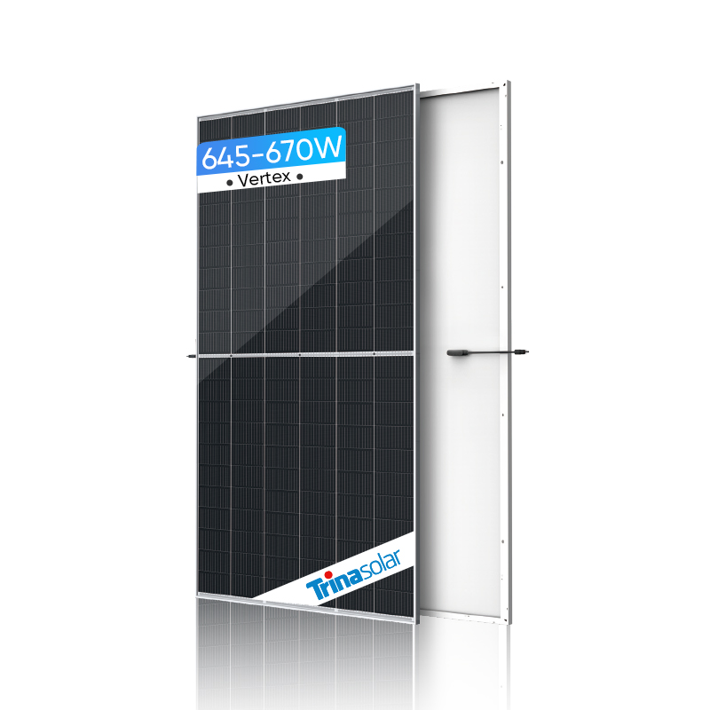 Trina Solar Panel Mono 660w 670w Solar Module 655w 650w للصناعة