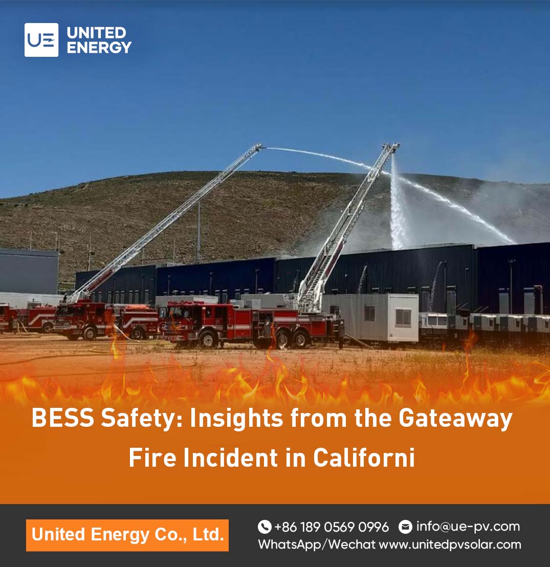 سلامة BESS: رؤى من حادث حريق Gateaway في كاليفورنيا