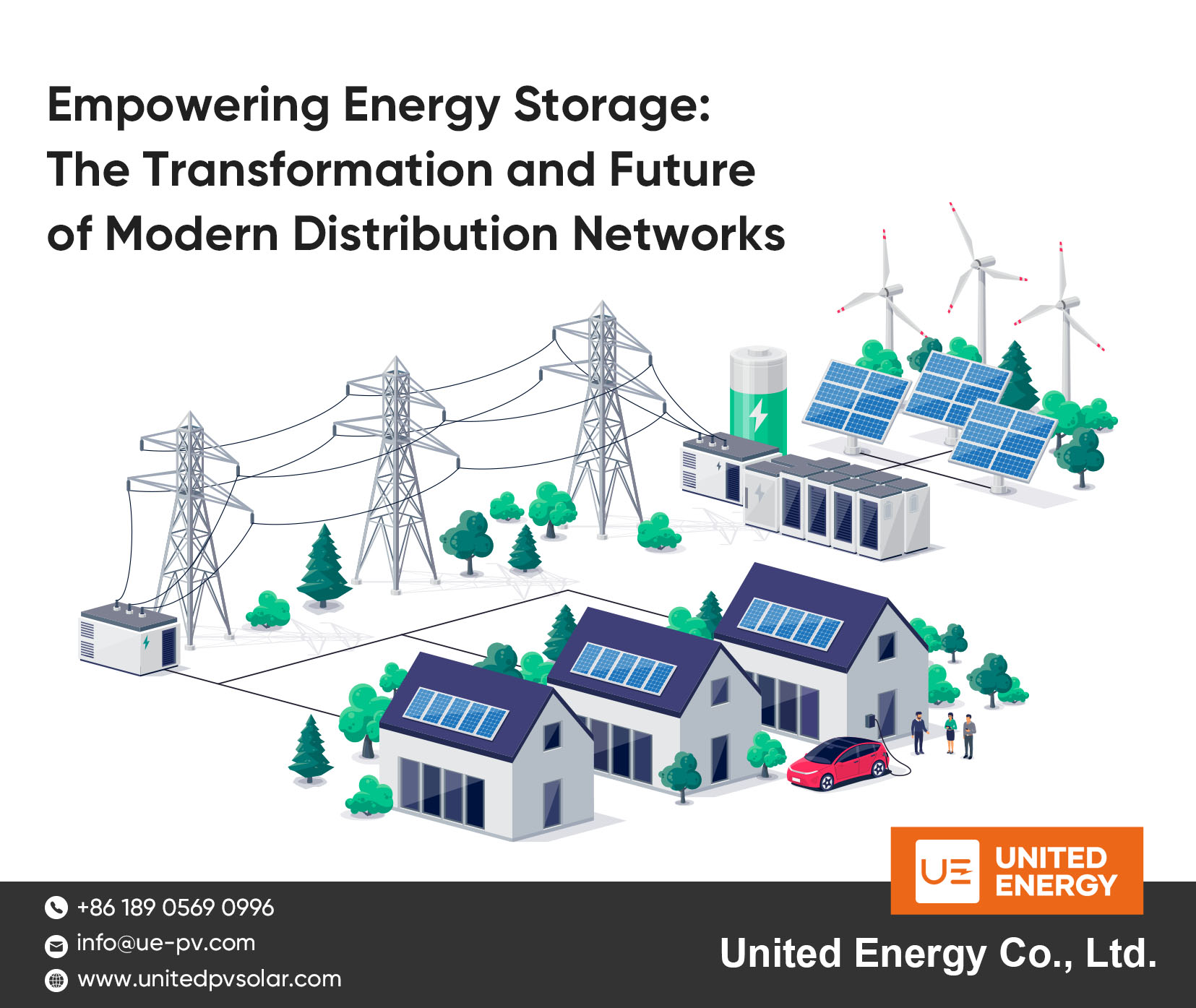تمكين تخزين الطاقة: التحول ومستقبل شبكات التوزيع الحديثة