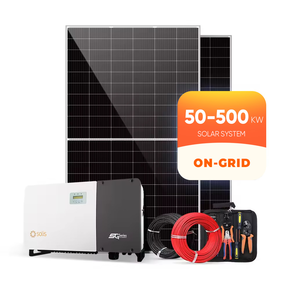 أنظمة الطاقة الشمسية المتقدمة على الشبكة 50-500KW
